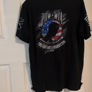 Mens grunt style shirt - POW